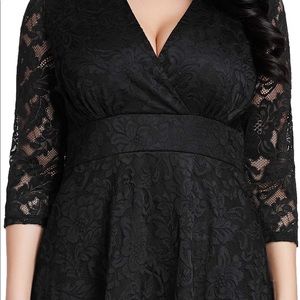 Ackkia Black Elegant dress size XXL.